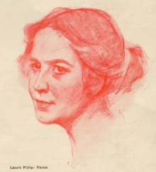 Unidentified: A Lady Wearing her Hair in a Chignon 110941