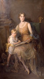 Northumberland, The Duchess of, née Lady Helen Magdalen Gordon-Lennox; wife of 8th Duke and her son Lord Geoffrey Percy 6865