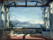 Landscape: View from a Balcony at Cap Ferrat 9337
