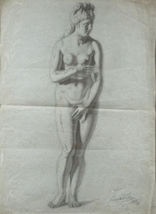 Plaster cast Venus pudica / 10928