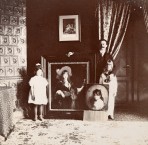 1898 Philip de László, Prince Hans Karl Carolath-Beuthen and Princess Sabine von Schoenaich-Carolath, Carolath Castle, Carolath, Germany 